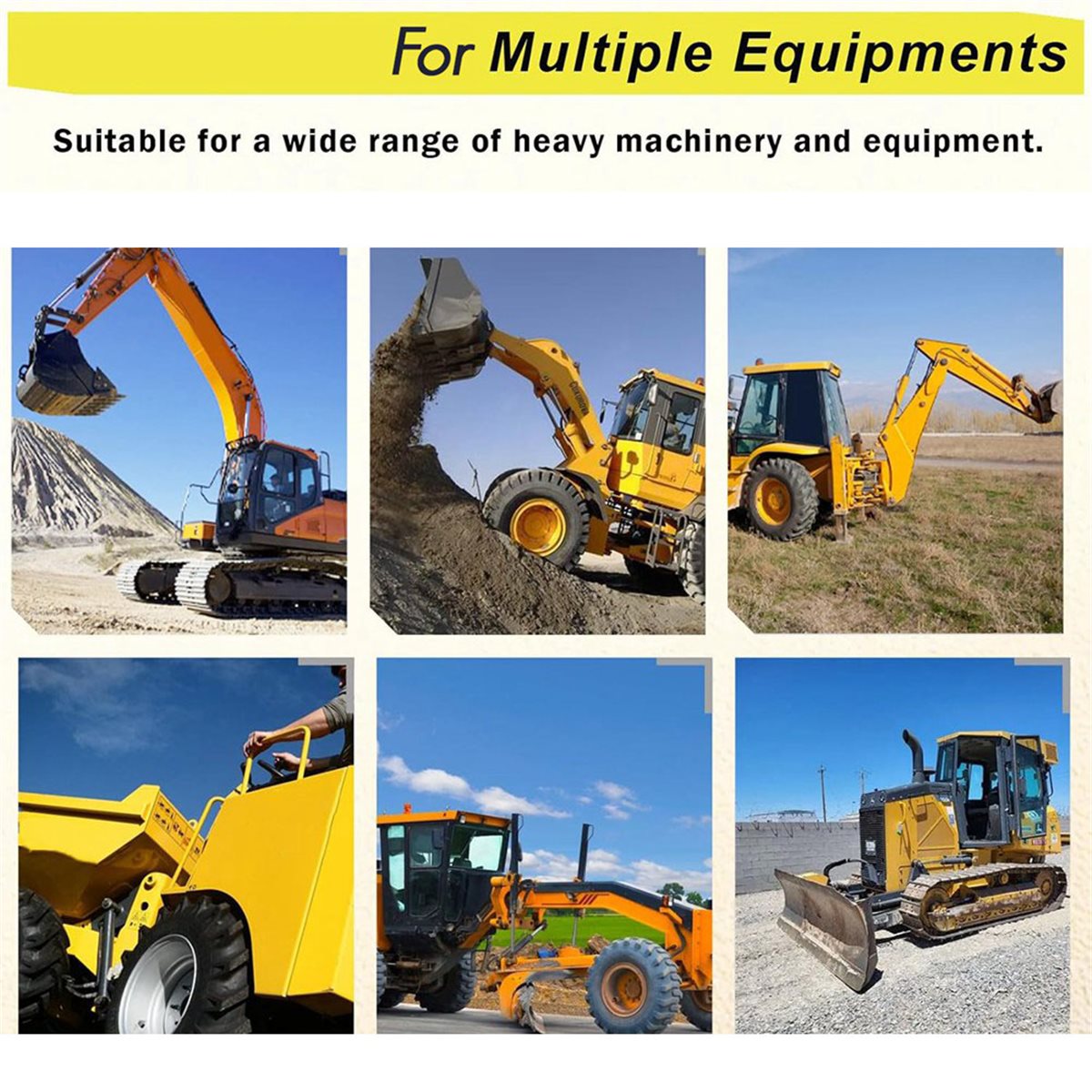 Heavy Equipment Keys Master Set - Juego de 42 Llaves Maestras para