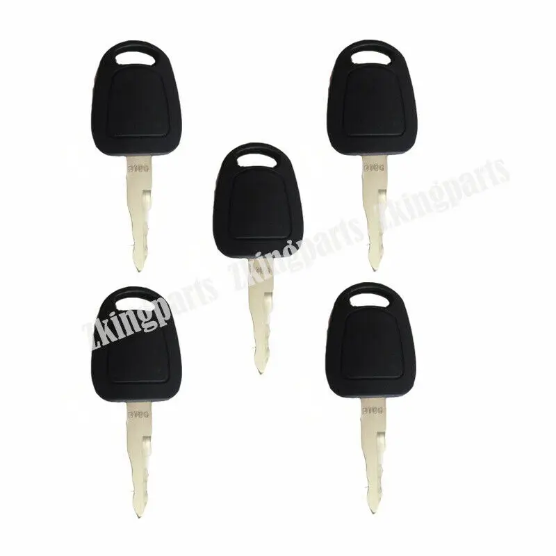 Heavy Equipment In Construction - 5 llaves de encendido para equipo