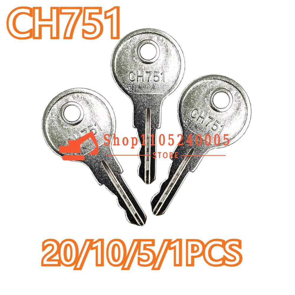 Heavy Equipment Keys Master Set - 20/10/5/1 Uds CH751 nuevas llaves de