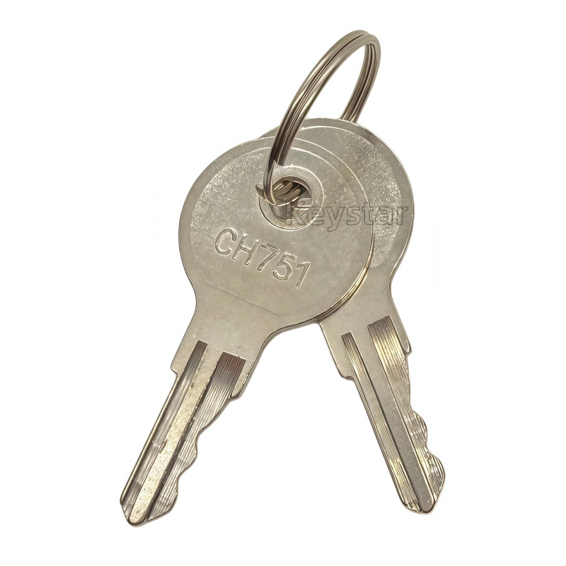 Heavy Equipment Keys Master Set - 5 llaves universales de cobre CH751,