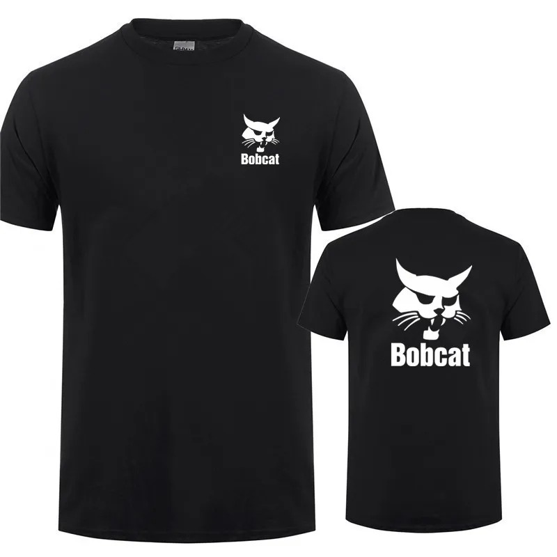 Heavy Equipment Logo - Camiseta Bobcat de verano para hombre,