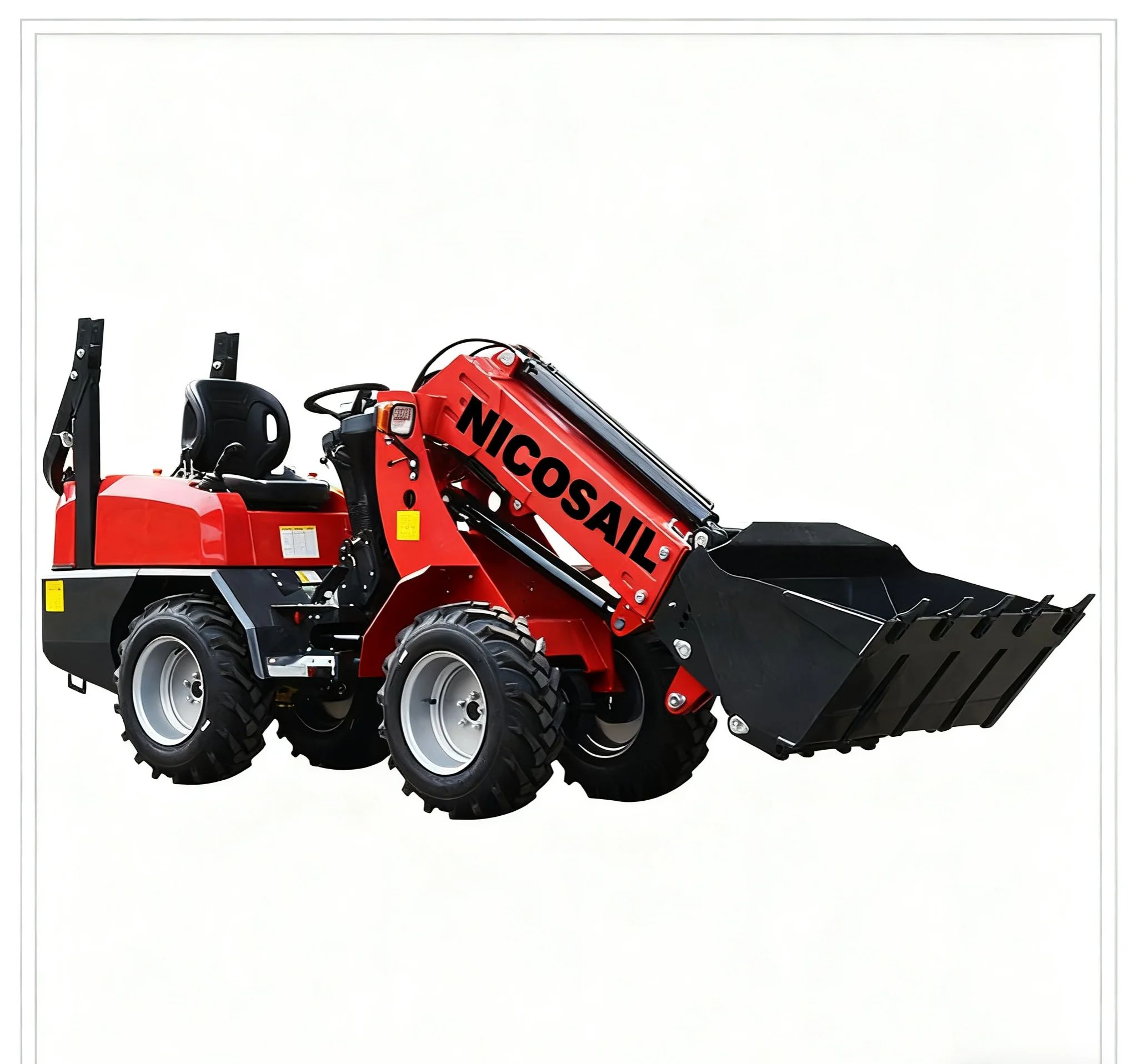 Wheel Loader - Cargadora Frontal Pequeña China con Brazo