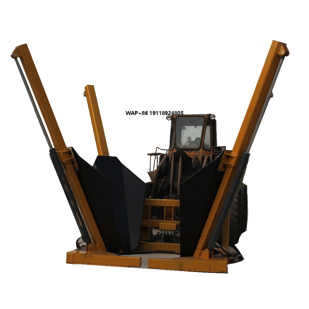 Wheel Loader - Equipo Pesado para Trasplantar Árboles Grandes