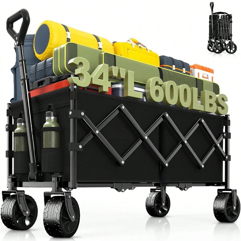 Heavy Equipment Yard - Carro Plegable de Alta Resistencia para