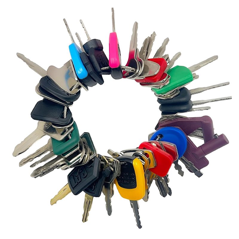 Heavy Equipment Keys Master Set - ABYN-Juego de 50 Llaves Maestras para
