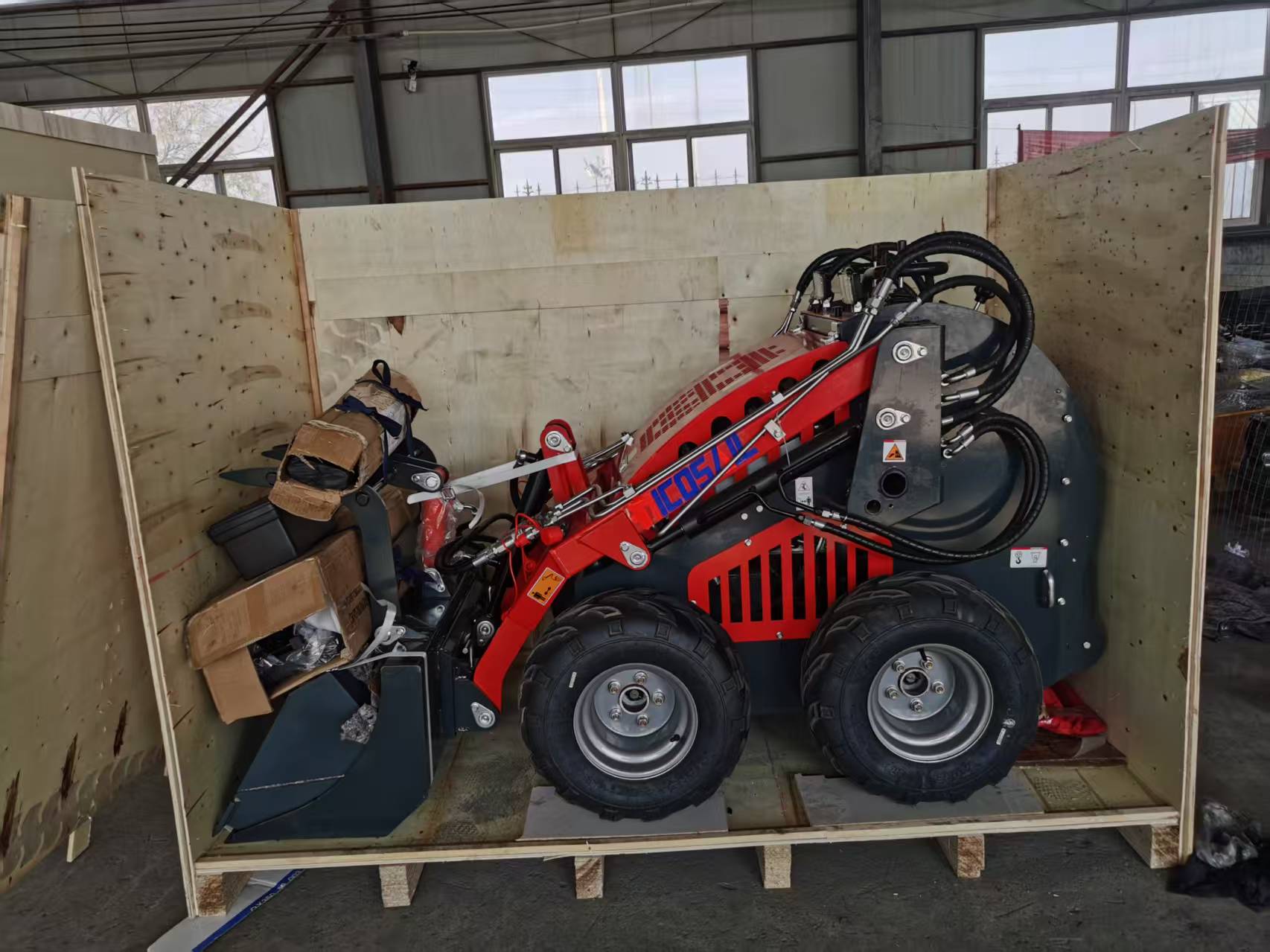 Wheel Loader - Cargadora Compacta 380E con Tracción en