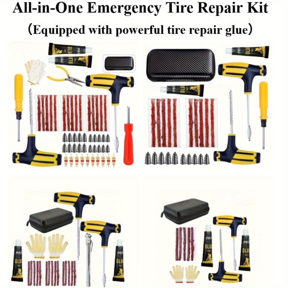 Heavy Equipment Repair - Kit de reparación de neumáticos de