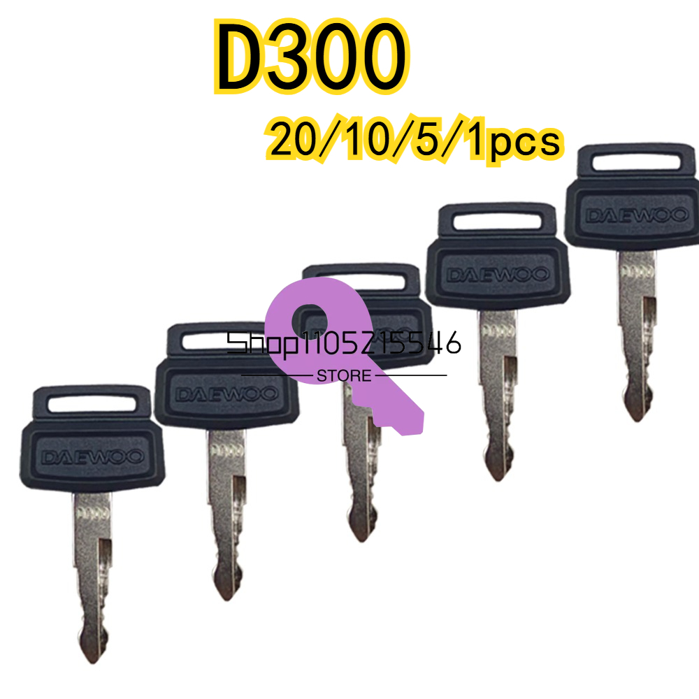 20/10/5/1 Uds para llaves D300 - Heavy Equipment Logo reseña y precio