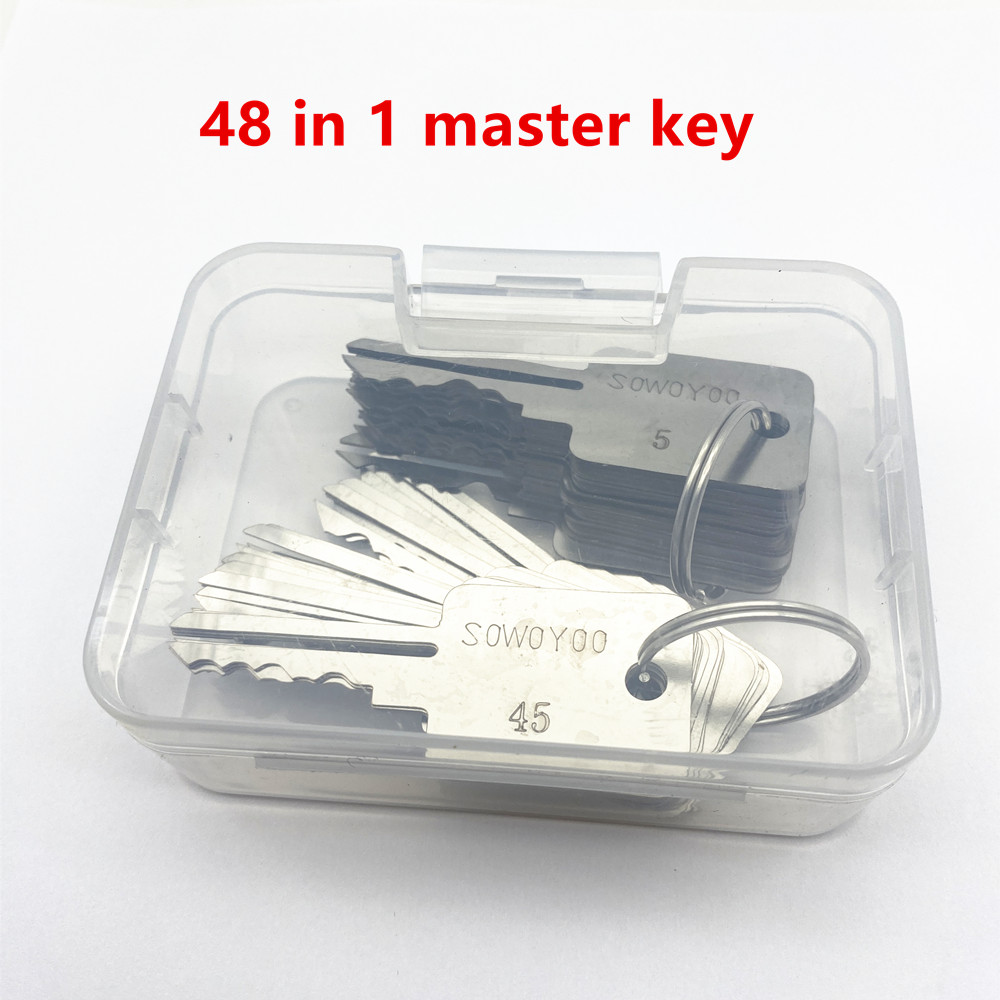 Para cerrajero profesional 48  - Heavy Equipment Keys Master Set reseña y precio