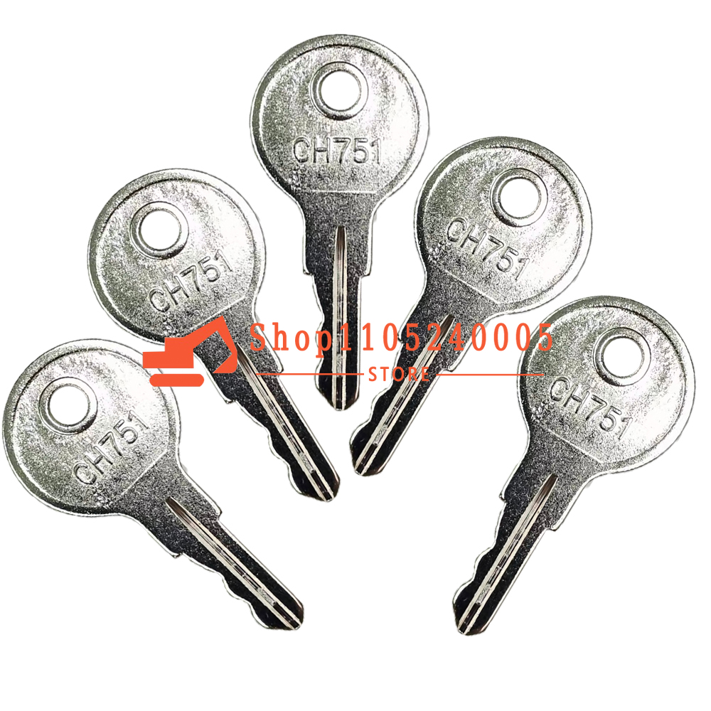 20/10/5/1 Uds CH751 nuevas lla - Heavy Equipment Keys Master Set reseña y precio