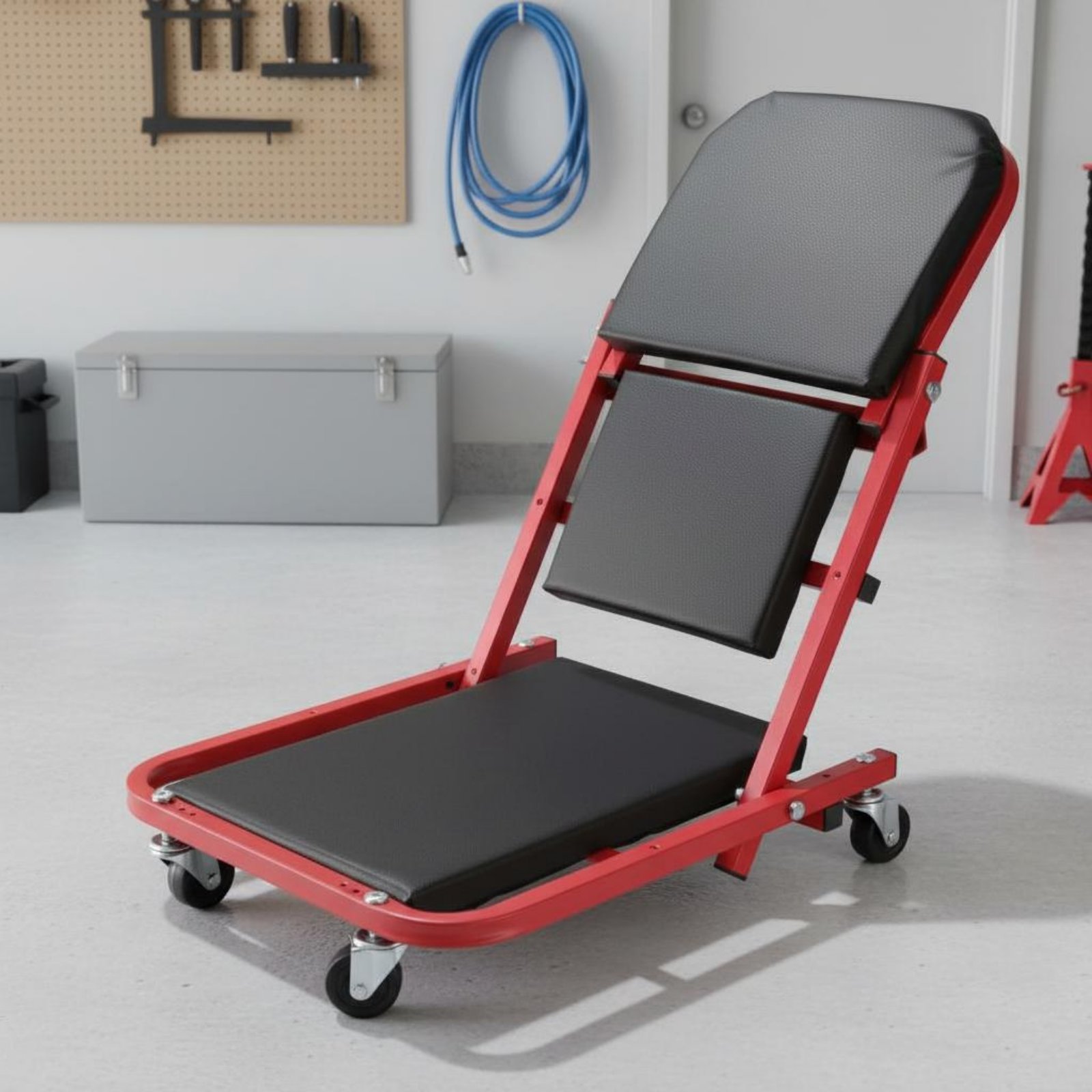 Asiento de mecánico plegable 2 - Heavy Equipment Repair reseña y precio