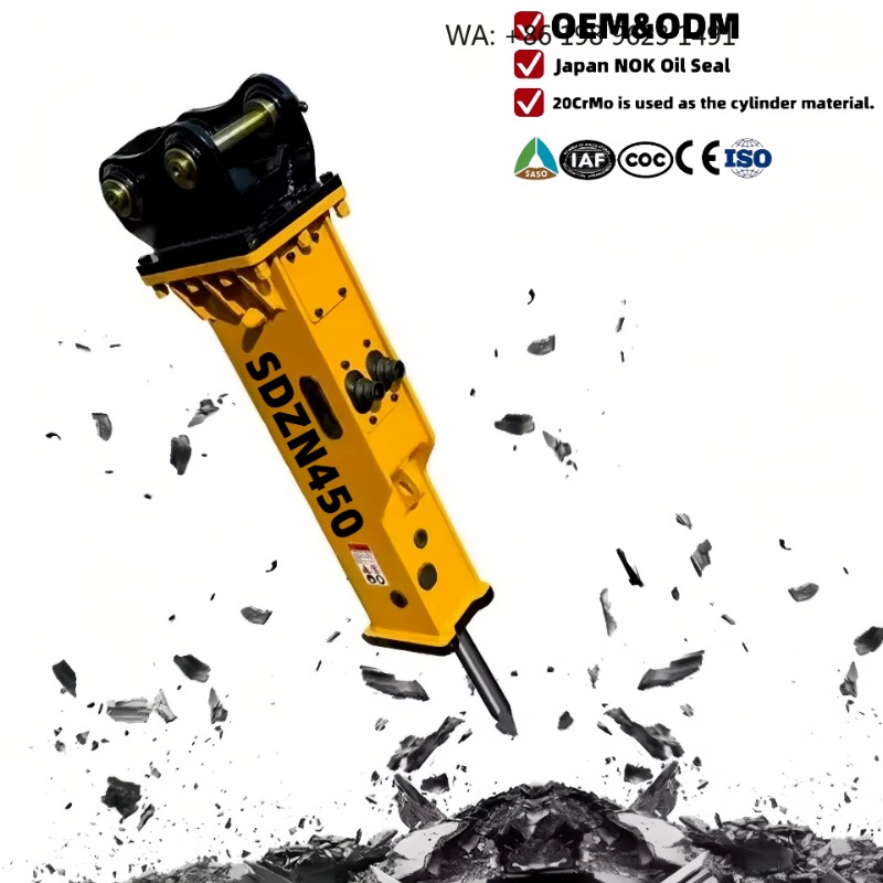 Martillo Hidráulico de Alta Ef - Concrete Breaker Demolition reseña y precio