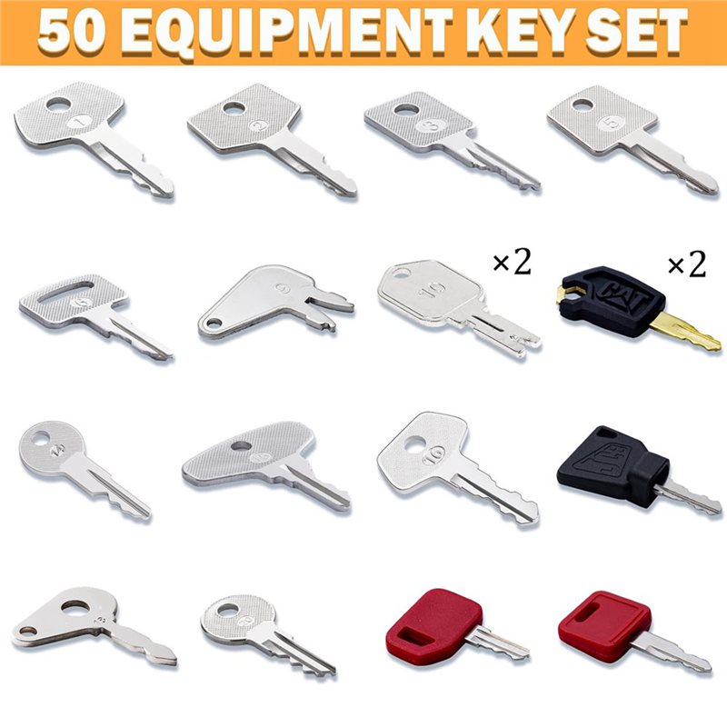 ABYN-Juego de 50 Llaves Maestr - Heavy Equipment Keys Master Set reseña y precio